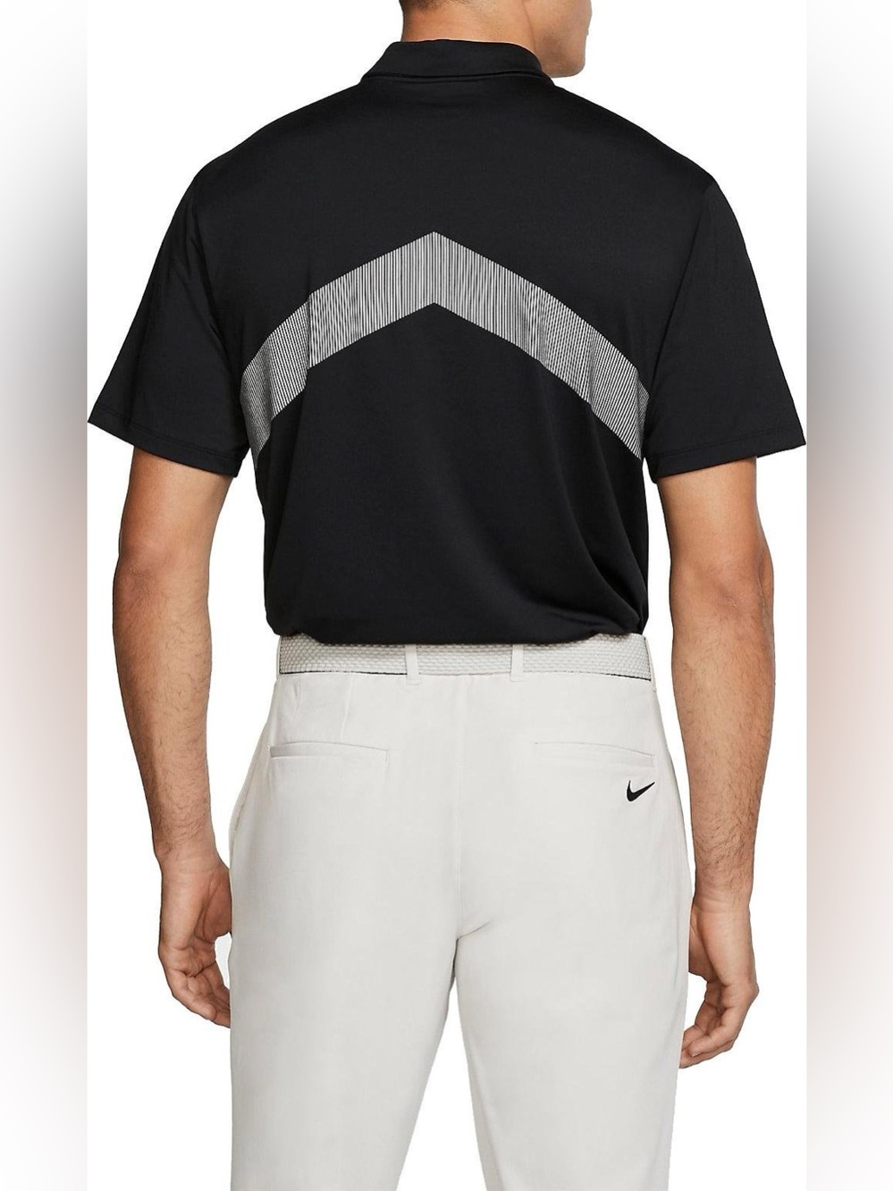 NIKE Golf Tiger Woods Vapor Reflective Polo Shirt Black XL